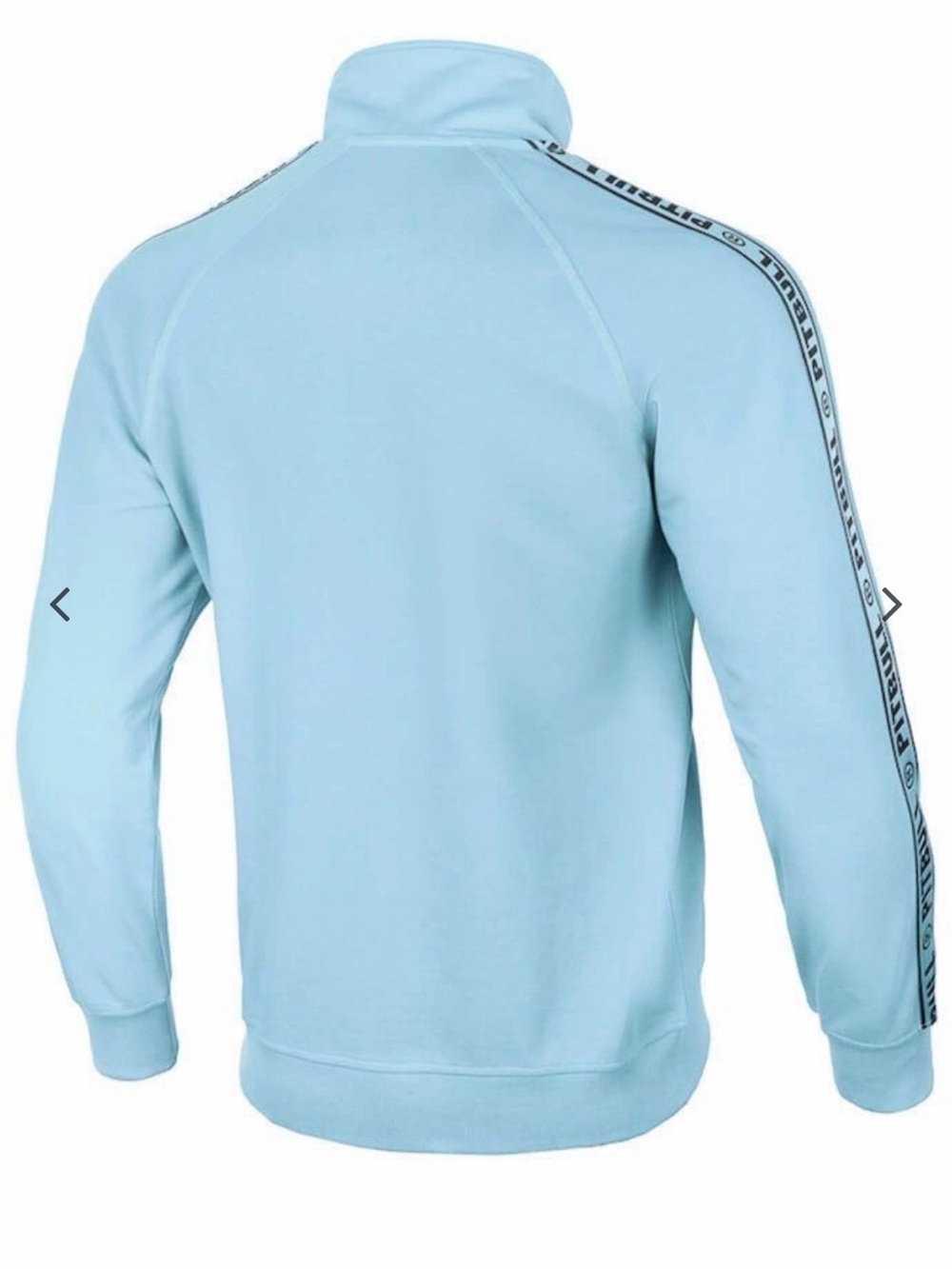 Pit Bull West Coast Nassau Sweat Jacket Light Blue Full Zip Track Men’s M NWT - Picture 2 of 9